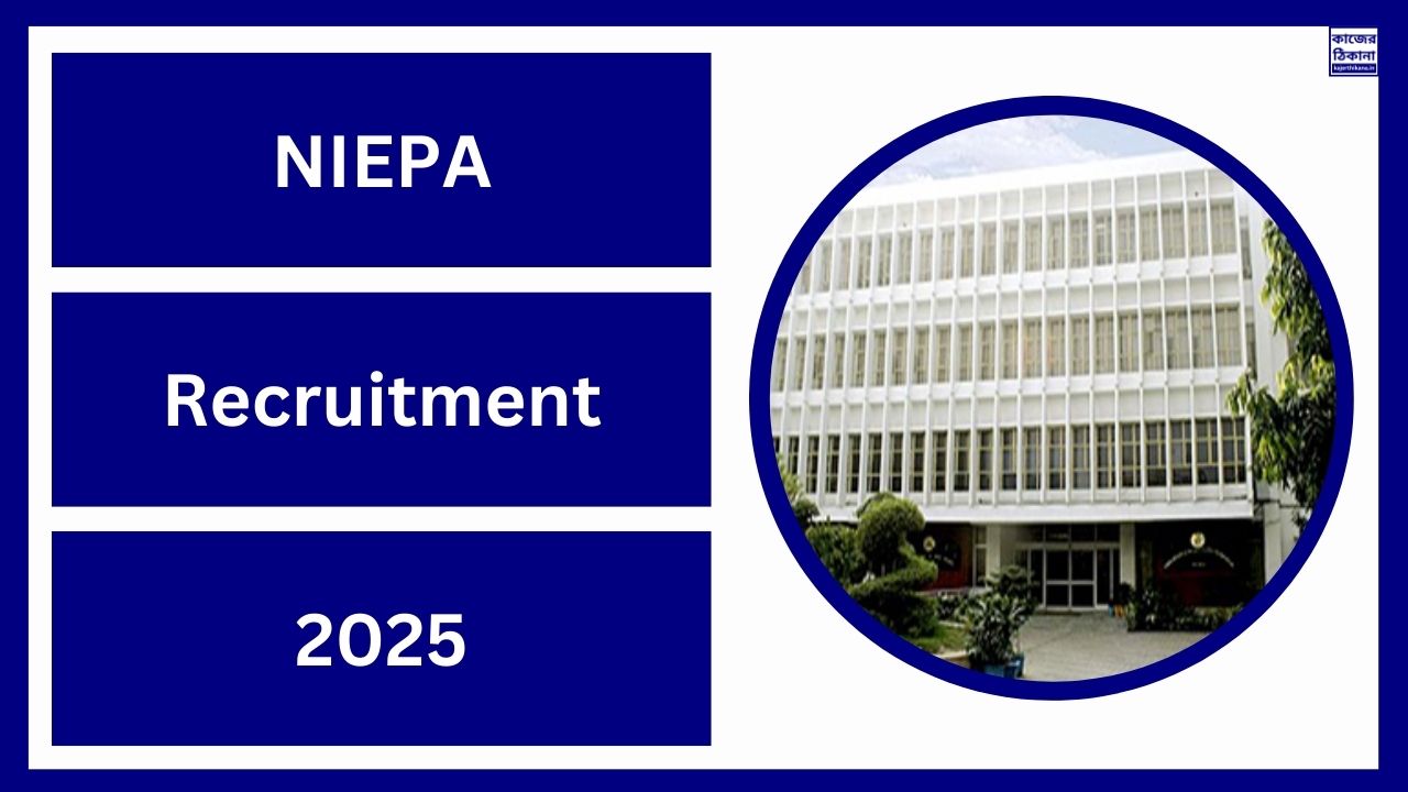 NIEPA Recruitment 2025
