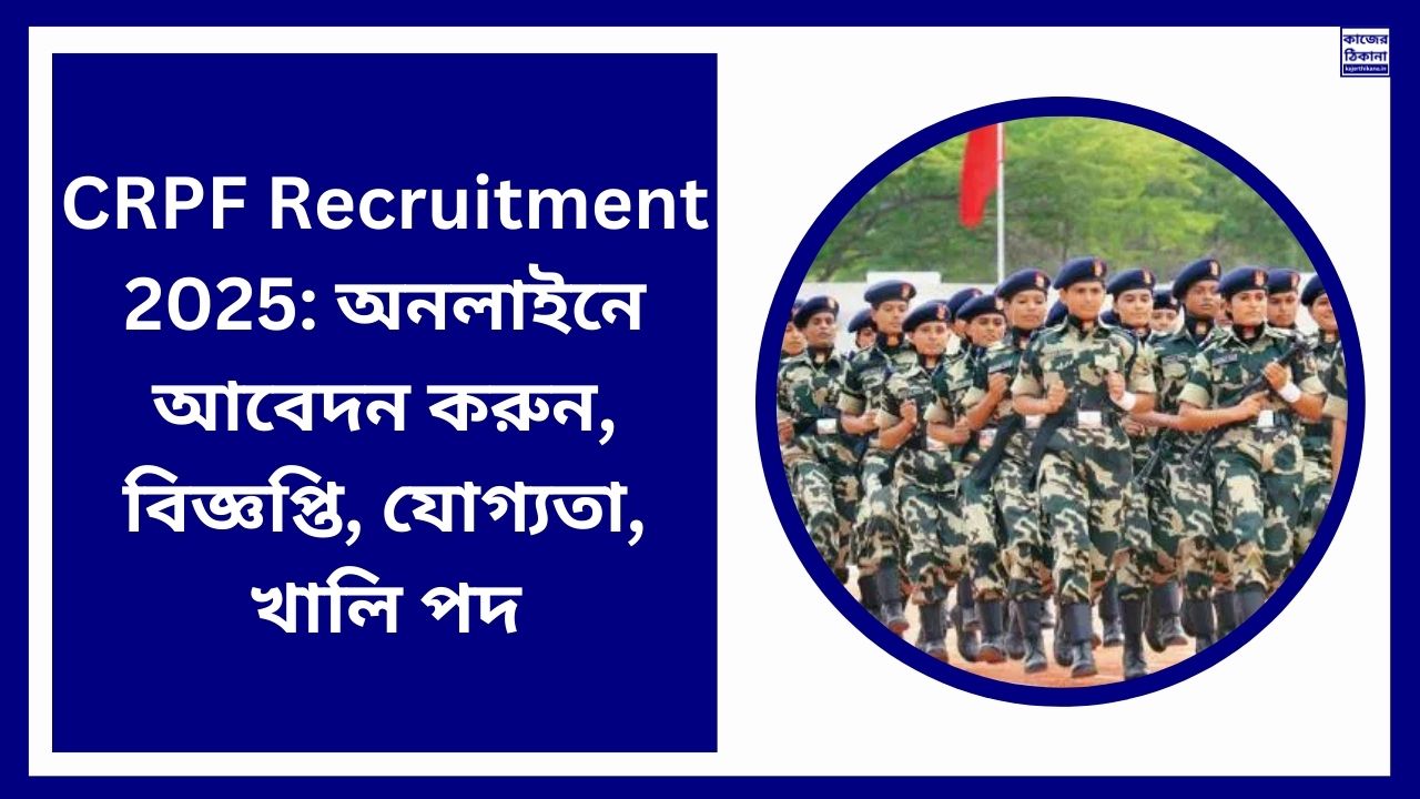 CRPF Recruitment 2025