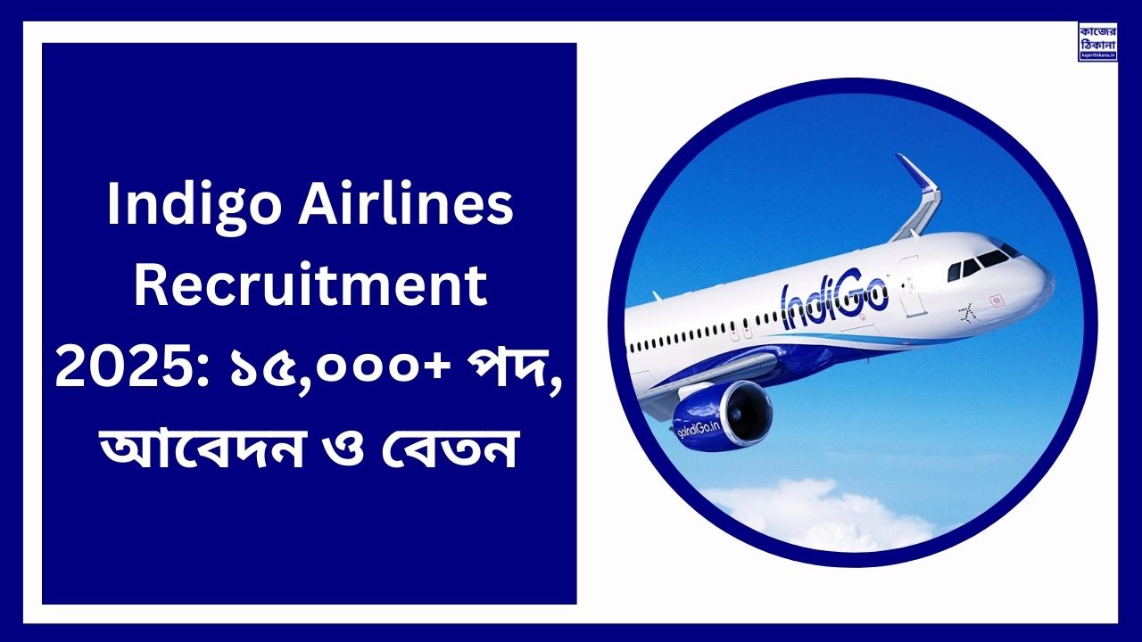 Indigo Airlines Recruitment 2025