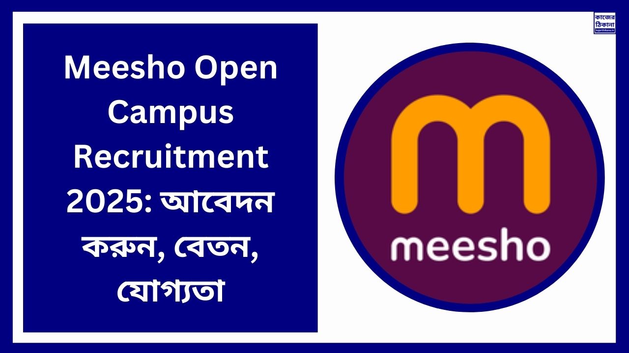 Meesho Open Campus Recruitment 2025